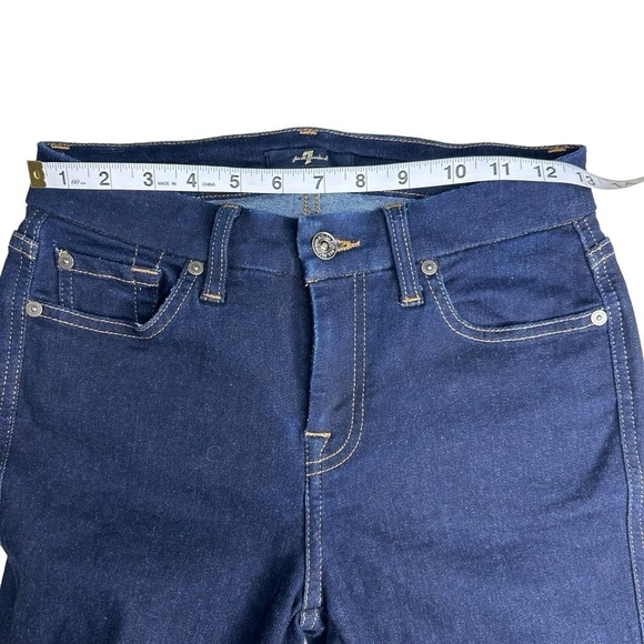 7 For All Mankind Tailorless”A” Pkt Jeans. Size 26 A Pocket - Picture 6 of 14